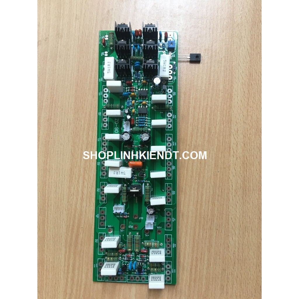 Mạch công suất cục đẩy LA600 LA800 1300W 1 kênh có bù áp