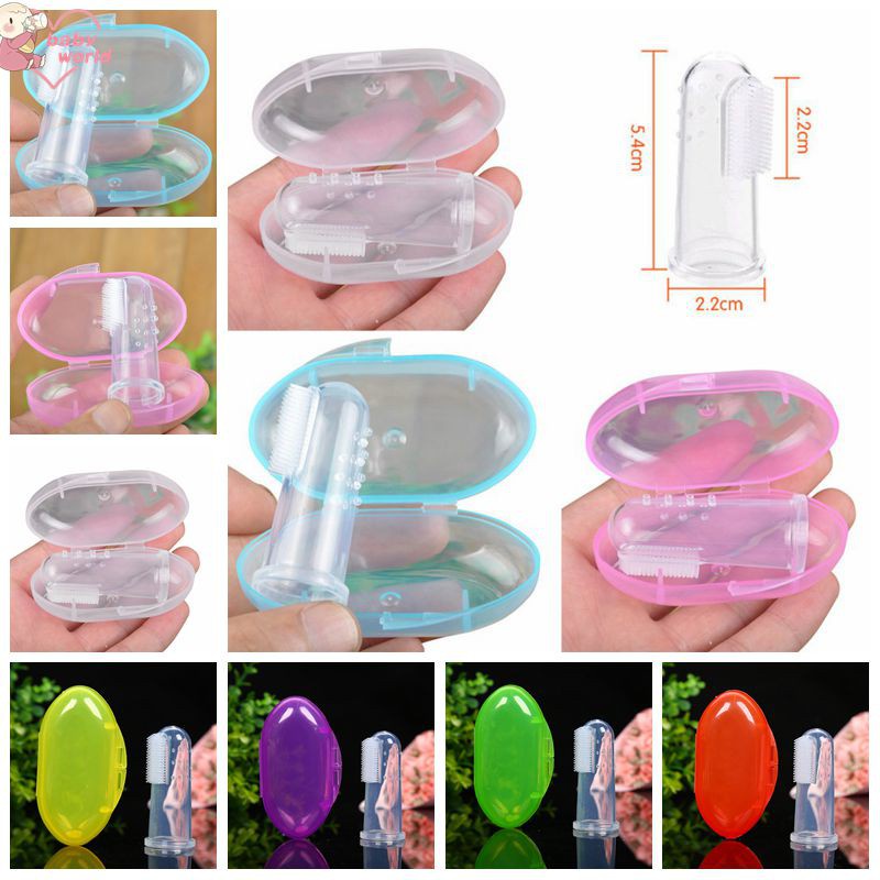 Bàn chải đánh răng bằng silicon cho bé