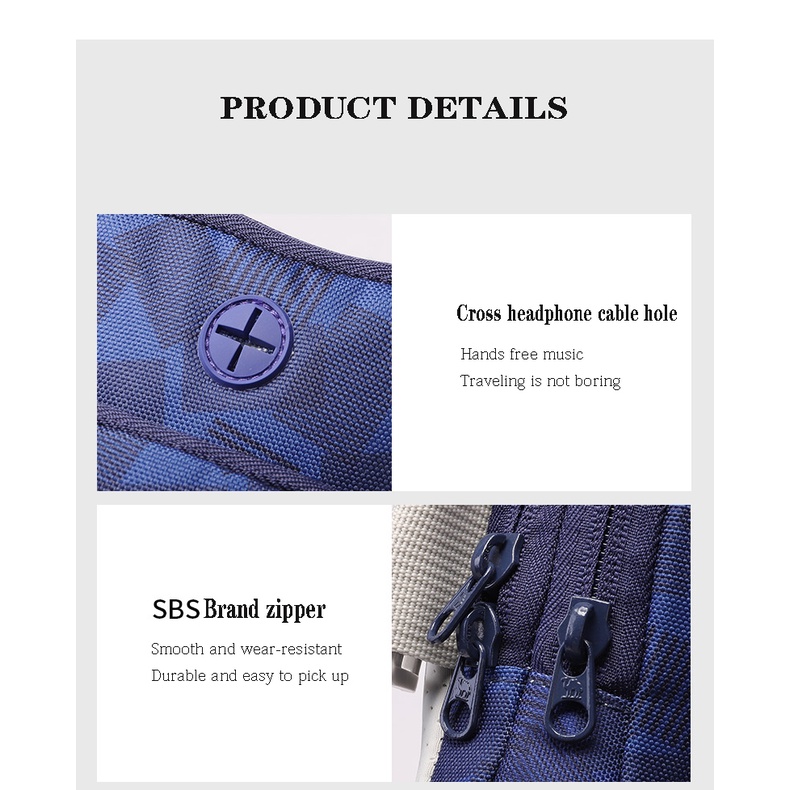 Túi đựng điện thoại CAMEL CROWN đeo cánh tay khi chơi thể thao cho nam nữ