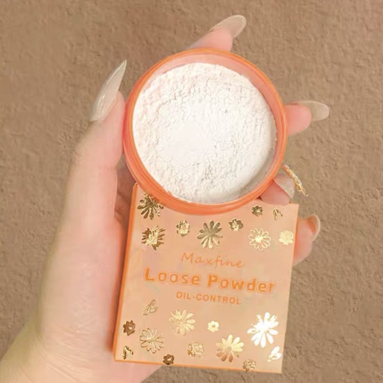 Phấn phủ bột MAXFINE kiềm dầu mịn nhẹ tự nhiên Loose Powder Oil Control MAXF07 | BigBuy360 - bigbuy360.vn