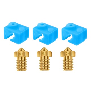 Vỏ Silicon Cách Nhiệt Bảo Vệ Đầu Phun E3D V6 Hotend Và E3D 0.4mm Cho Máy In 3d