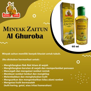 (Hàng Mới Về) Tinh Dầu Olive Al Ghuroba 60ml Chất Lượng Cao