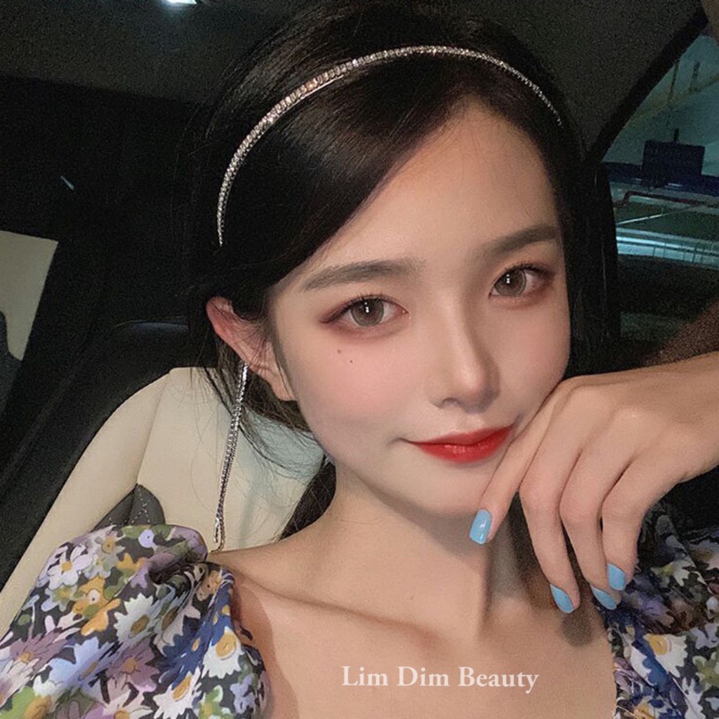 Cài Tóc Đính Đá Lấp Lánh Tua Rua Đi Tiệc Sang Trọng Cho Nữ