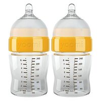 Bình sữa cao cấp PP Yoomi 240ml set 2 vàng