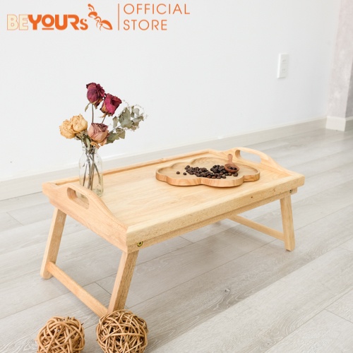 Bàn Ăn Mini Gỗ BEYOURs Bed Tray Chân Gập Đa Năng Nội Thất Phòng Khách, Phòng Ngủ