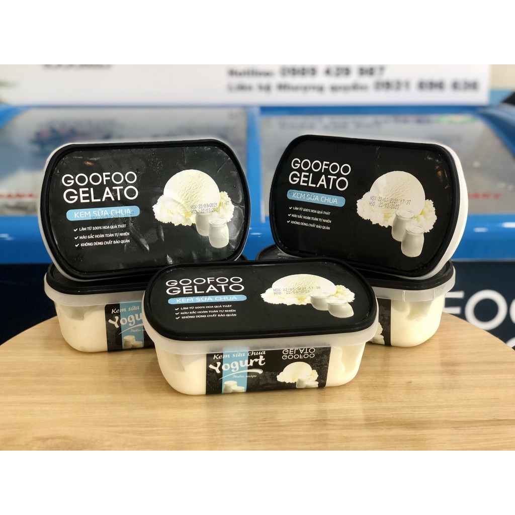 Kem hộp 1 lít Goofoo