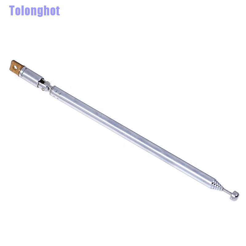 Tolonghot> 7 Sections Telescopic Antenna Aerial Radio TV Replacement  instrument-specific