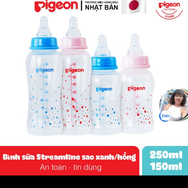 Bình sữa PP Streamline 150ml / 250ml (Mẫu mới- 02 màu)