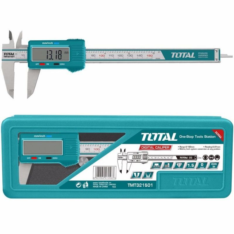 Thước kẹp điện tử total 0-200mm TMT322001