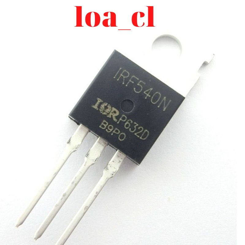 🔊bộ 5 bóng bán dẫn IRF540N - 33A/100V (Kênh N) IRF540