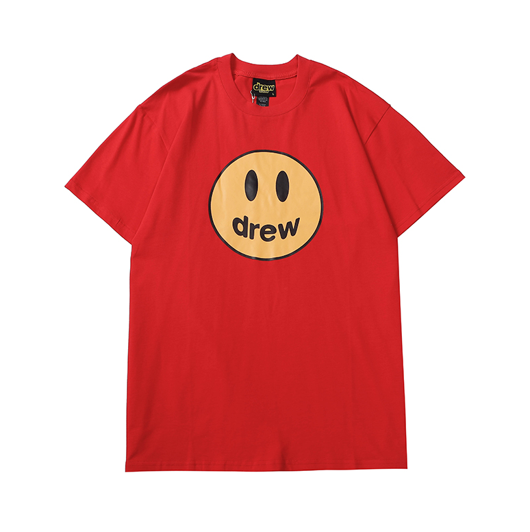 Áo thun tay ngắn in hình mặt cười phong cách cổ điển