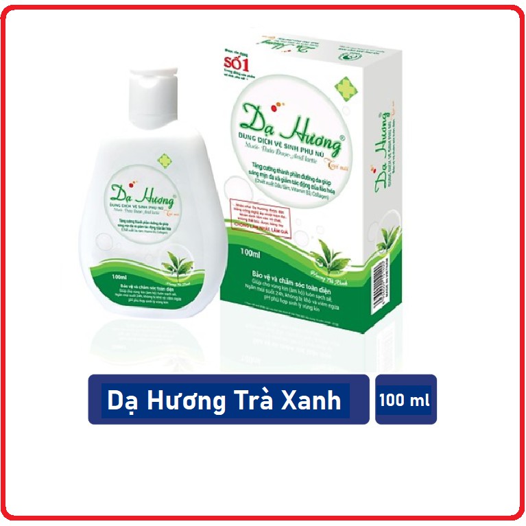 Dung Dịch vệ Sinh Phụ Nữ DẠ HƯƠNG Chai 100ml