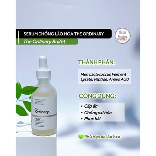Serum chống lão hóa THE ORDINARY BUFFET