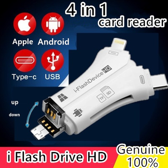 Đầu Đọc Thẻ Nhớ Micro Sd Tf Micro Usb / Lightning / Type