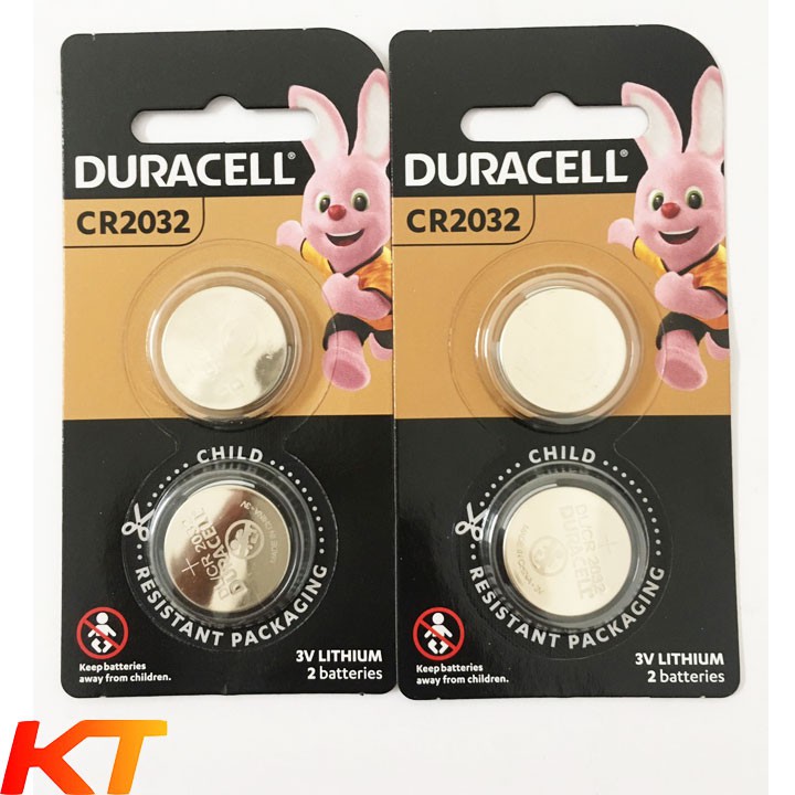 Pin 3v Lithium Duracell DL2032 chính hãng - Vỉ 1 viên.