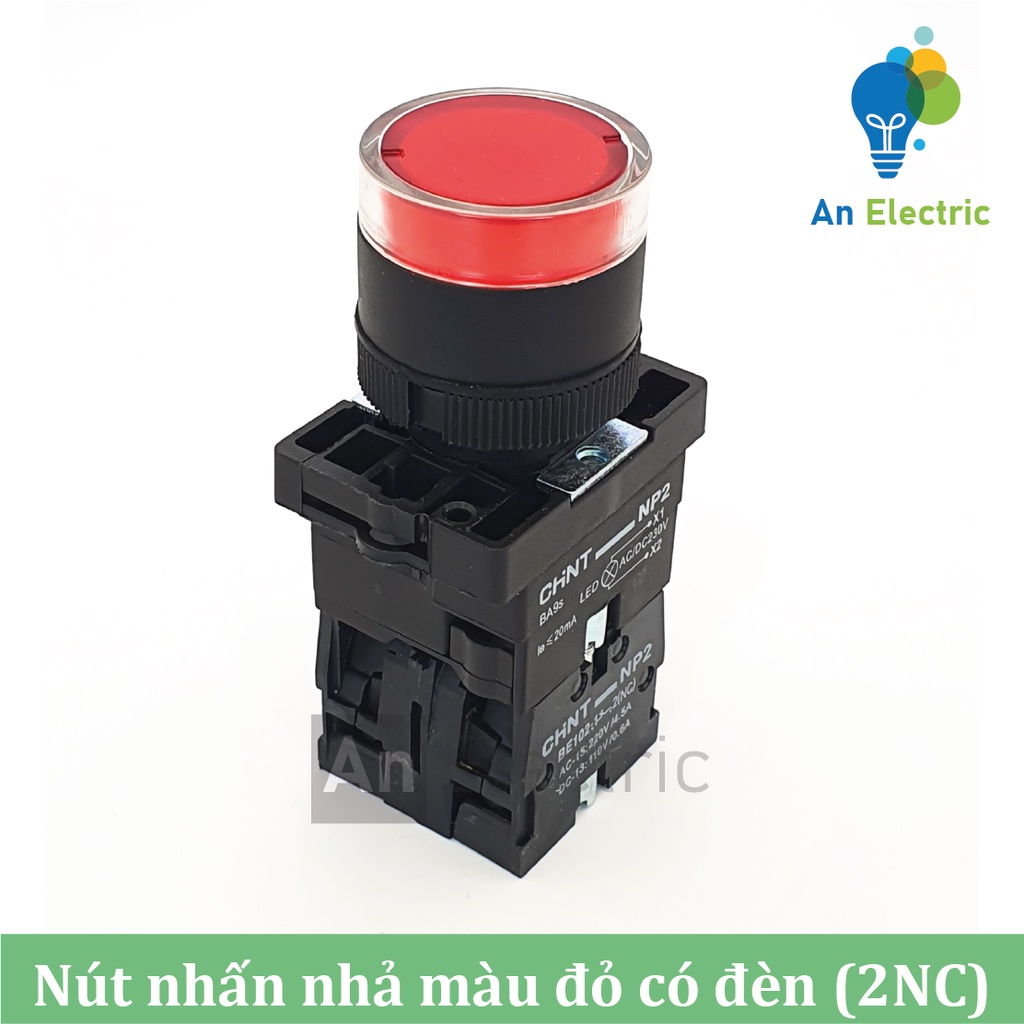 Nút nhấn nhả có đèn báo NP2-EW CHINT