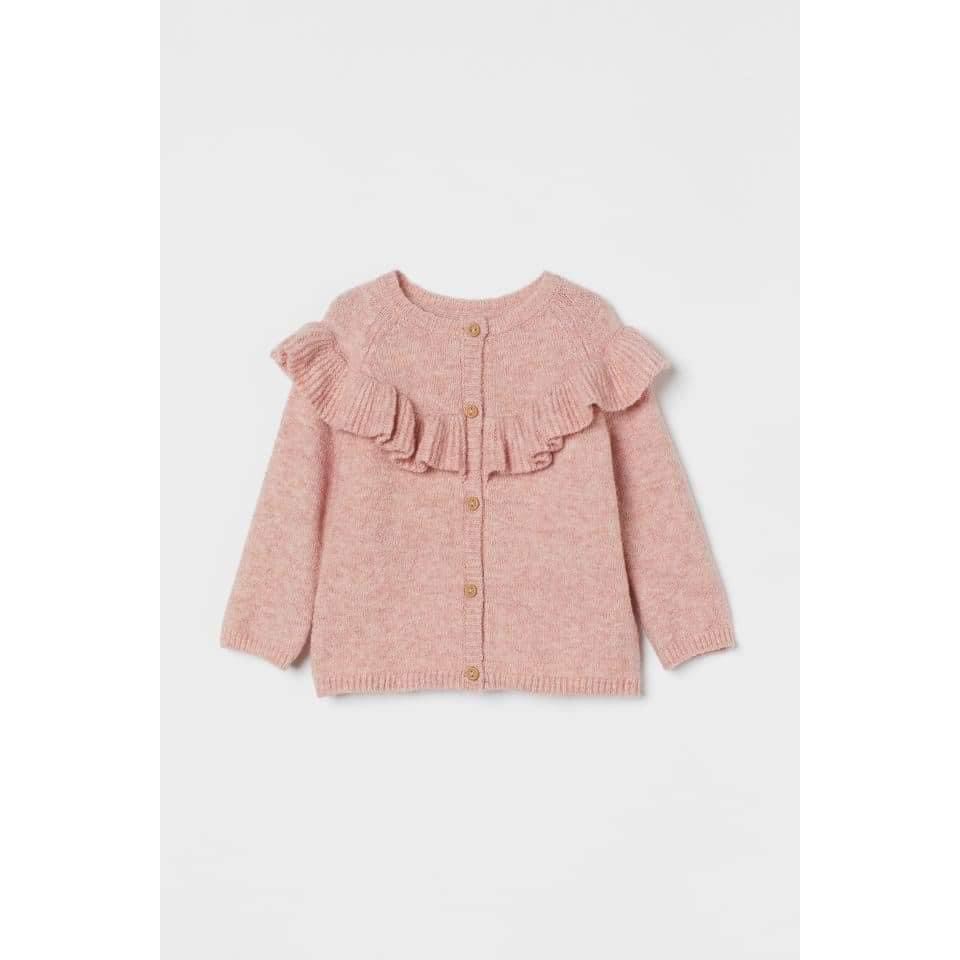 Áo khoác len HM bèo ngực xinh xắn