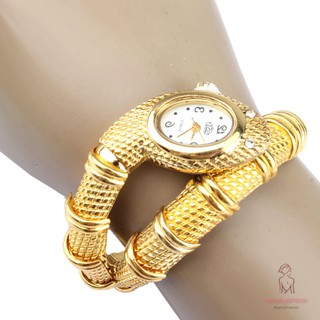 Đồng hồ hình con rắn quấn quanh tay