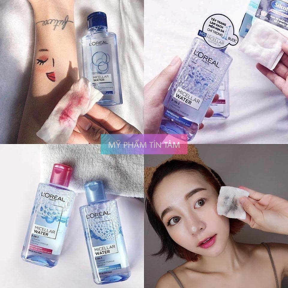 [Có Bill] Nước Tẩy Trang L'oreal Paris Micellar Water (Loreal) 400ml/95ml/mini