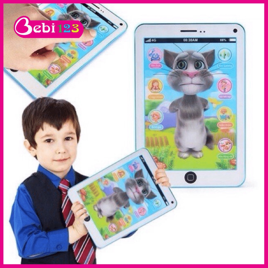 Đồ chơi Bảng Ipad Mèo Tom Thông Minh Cảm Ứng Đa Chức Năng Cho Bé