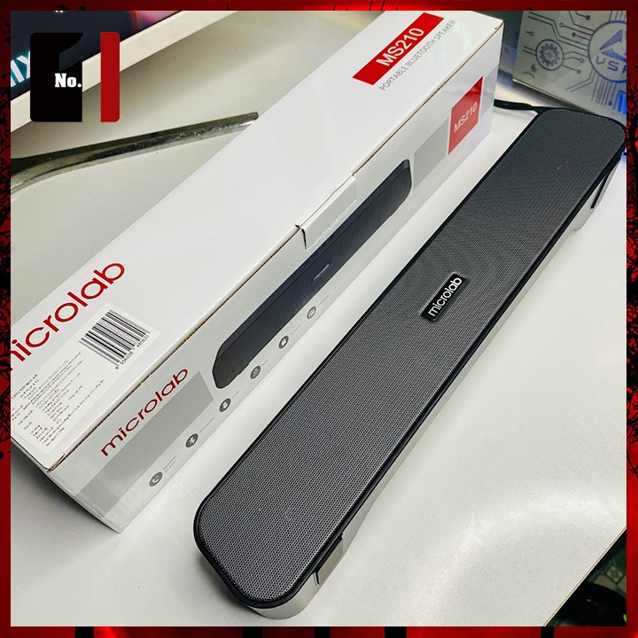 Loa Thanh Soundbar Máy Tính Để Bàn Bluetooth Microlab MS210 Loa Vi Tính Laptop Nghe Nhạc Âm Thanh Hay Bass Lớn
