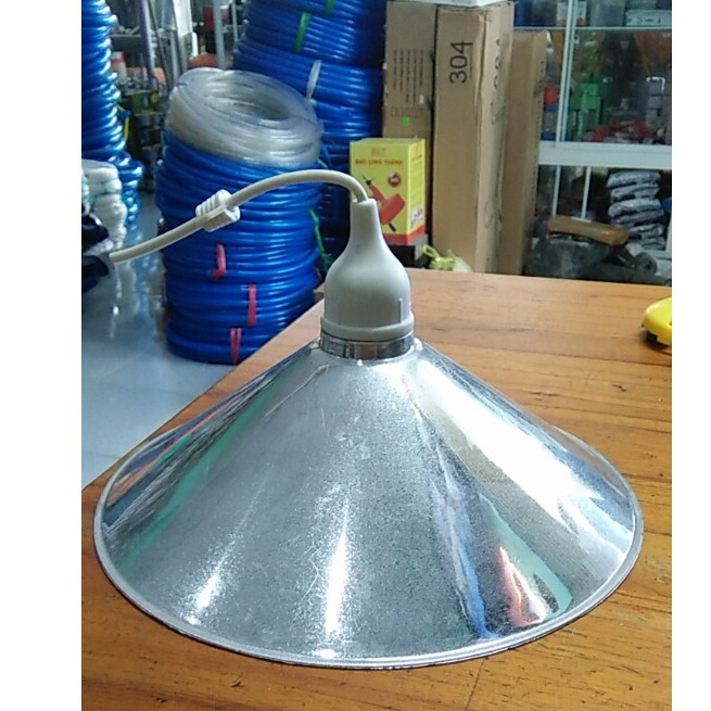 Chóa Inox kèm đui đèn kín nước có bóng