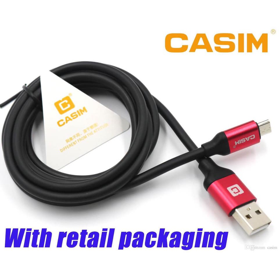 Cáp sạc CASIM dây dài 1m5