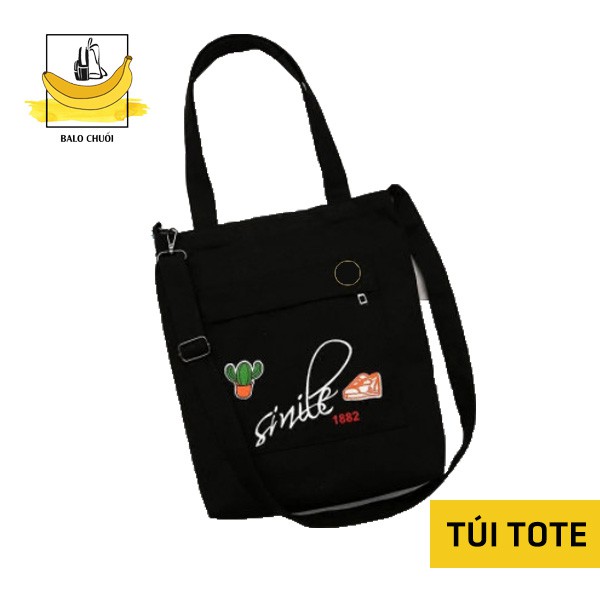 [Mã WAST10K giảm 10K đơn bất kỳ] [FREESHIP] Túi tote nữ, túi vải cá tính đừng vừa A4 - XƯƠNG RỒNG