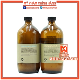 Dầu hấp làm phồng tóc và dầu xả hàng ngày OWAY 950ml chính hãng