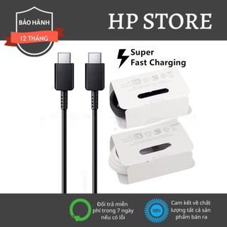Cáp Samsung C TO C Chính Hãng Dành Cho SamSung Note 10 ( 2 ĐầuType C ) Dài 1m
