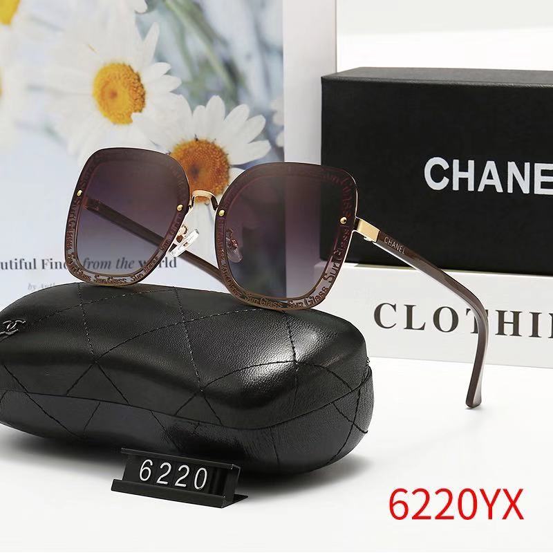 Chanel_ Kính râm 2021 Thời trang Hàn Quốc mới Kính râm phân cực nam và nữ Cặp đôi hợp thời trang Du lịch ngoài trời Kính râm lái xe thời trang Ngôi sao đường phố Chụp ảnh Wild Anti-UV Kính râm