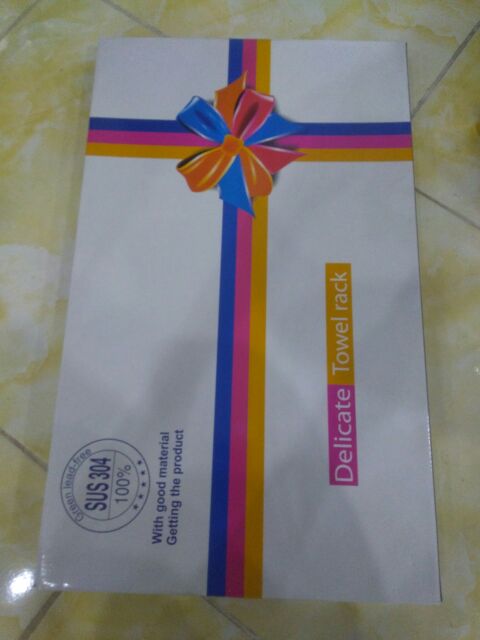 MÁNG KHĂN TẮM THANH TREO KHĂN INOX 304 CAO CẤP