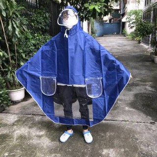 (CHỌN MÀU) Áo Mưa PHẢN QUANG Có Kính Che Mặt