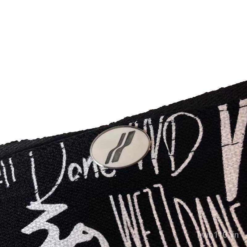 Túi Đeo Chéo In Họa Tiết Graffiti G-Dragon Thời Trang Unisex (Identification Of High) / We11Done 21ps