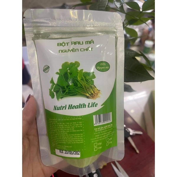Bột rau má nguyên chất gói 100g