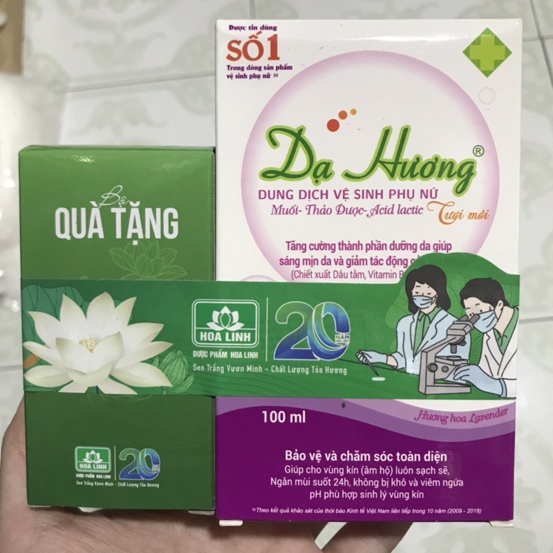 Dung dịch vệ sinh phụ nữ Dạ Hương 100 ml- date 13/9/2024