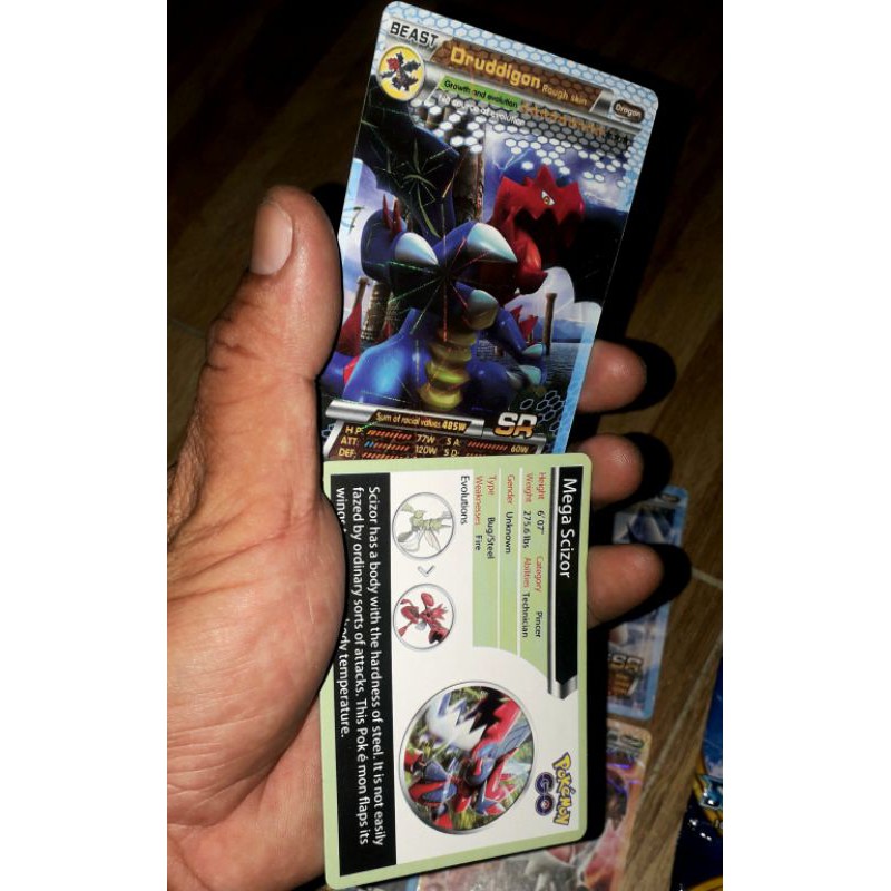Sét 72 thẻ bài Pokemon_Sword và Shield bằng giấy bóng óng ánh