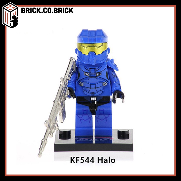 Nhà Du Hành Không Gian Game Halo Đồ chơi Lắp ráp Trò Chơi Điện Tử KF6043