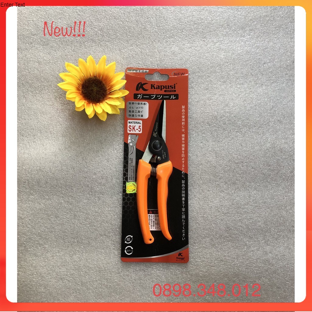 kéo tỉa cành cam cán cong hàng tốt chất lượng cao