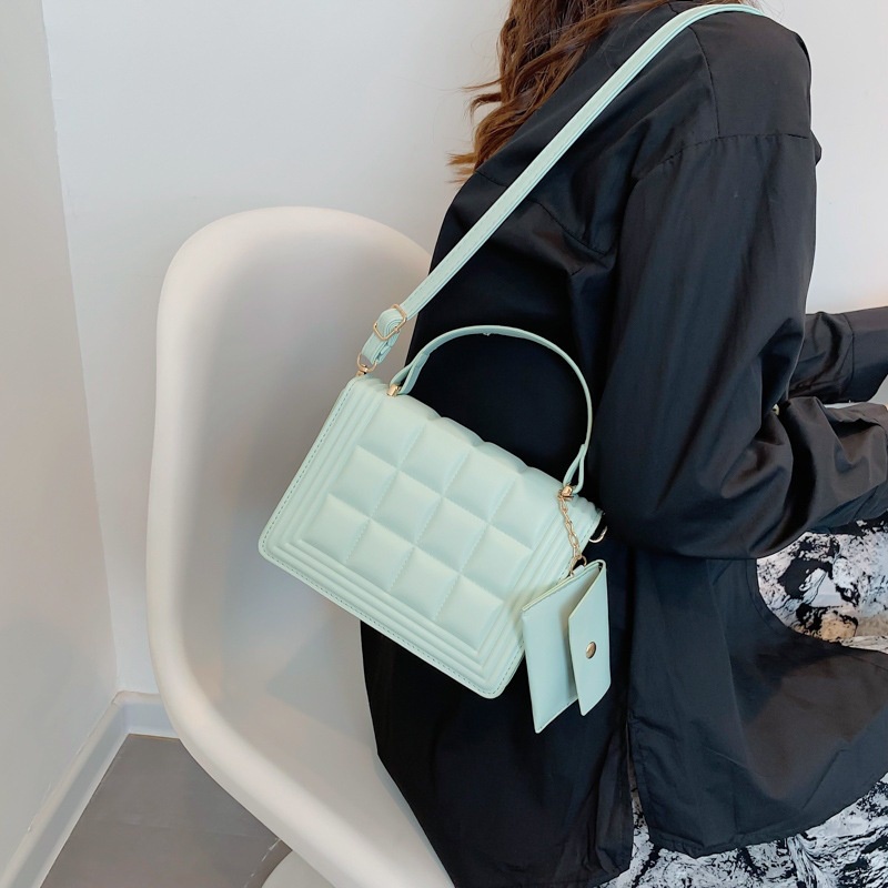 Túi Đeo Chéo Hình Vuông Nhỏ Màu Kẹo Kiểu Mới 2022 NB00107