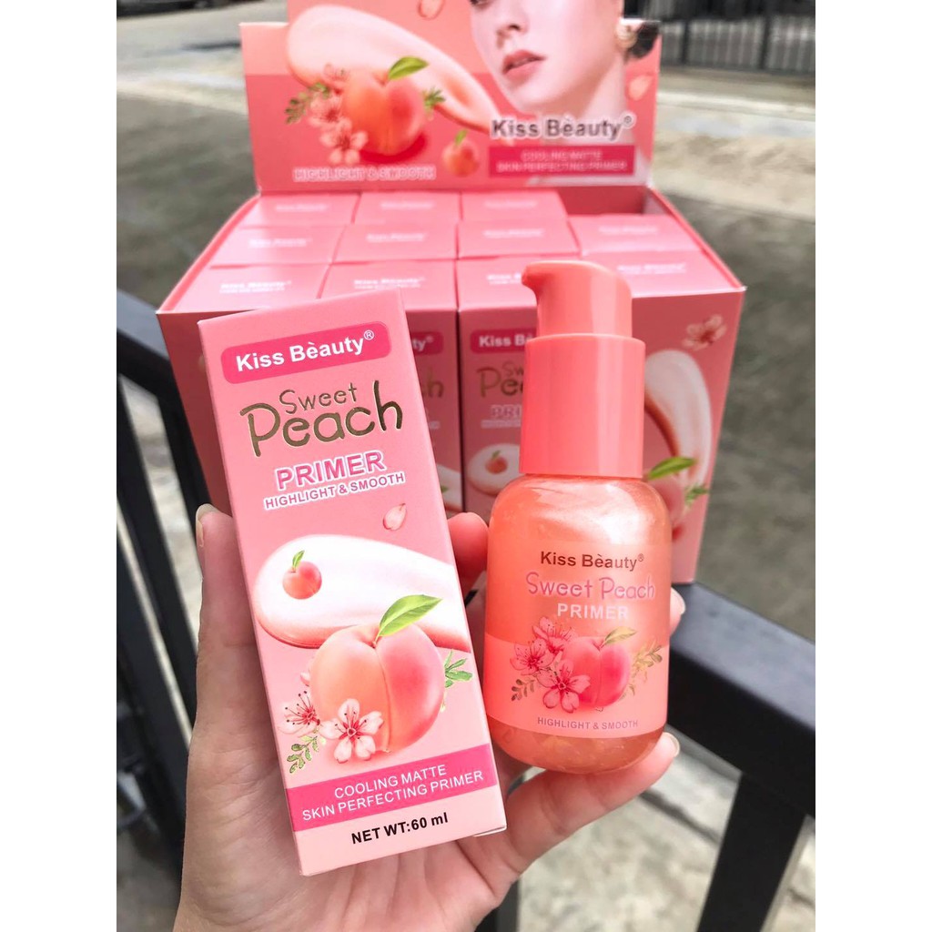 Primer trang điểm Sweet Peach Kiss Beauty hương đào 🍑