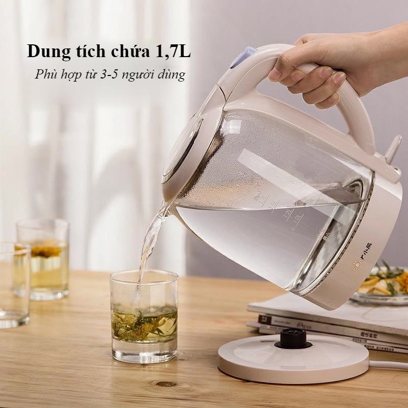 [SẴN] BÌNH SIÊU TỐC BEAR ZDH-A17L1 DUNG TÍCH 1.7L CHÍNH HÃNG [CMART.COM.VN]