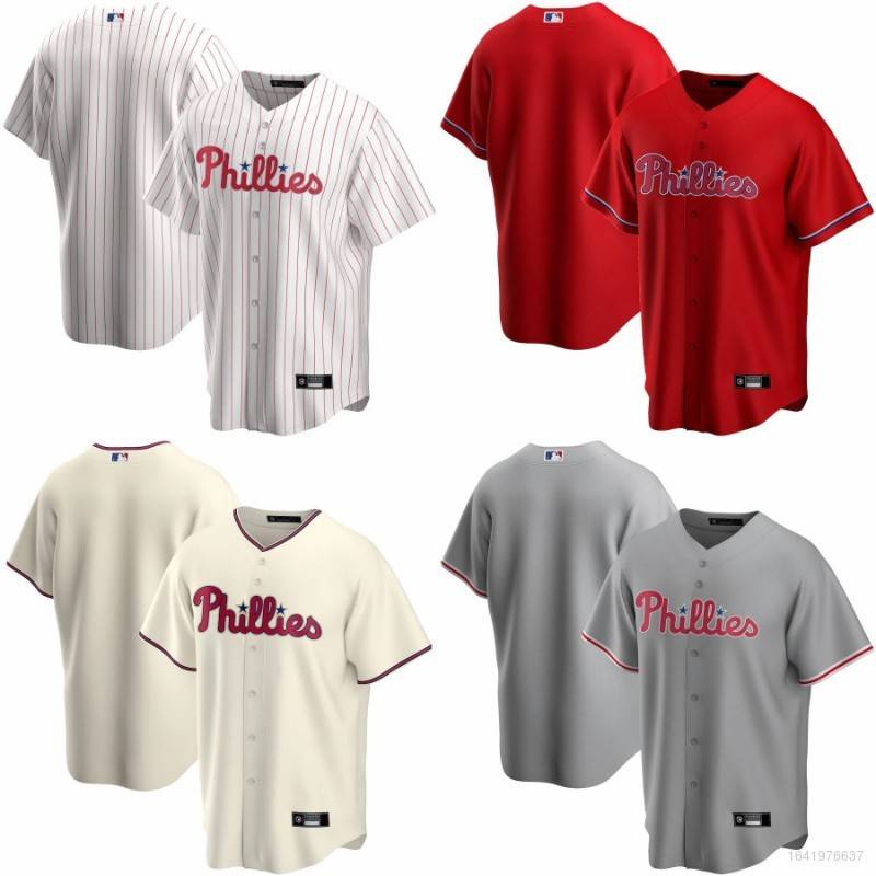 Áo thun bóng chày thể thao đội MLB Philadelphia Phillies