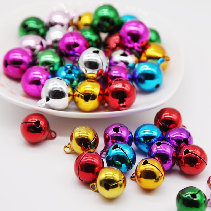 1 bộ chuông trang trí cây thông noel nhiều màu sắc DIY