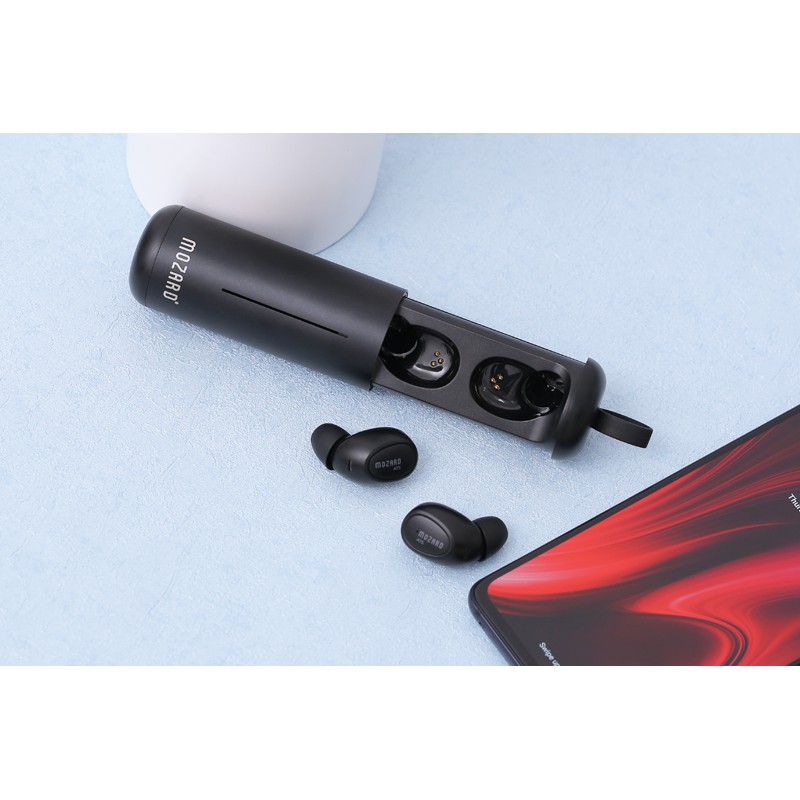 Tai nghe Bluetooth True Wireless Mozard AT5 Đen