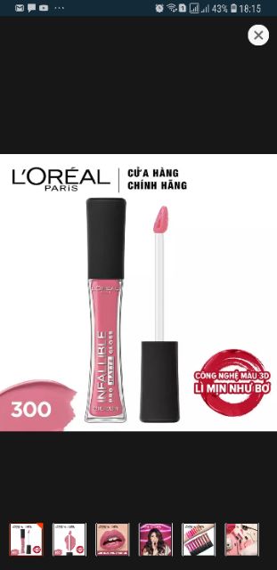 Son kem lì L'Oreal Paris Infallible