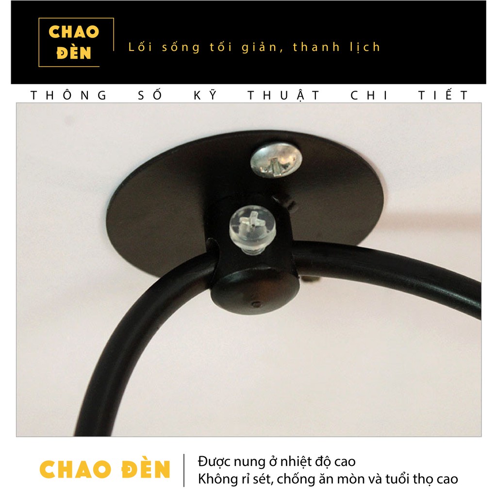 Đèn Chùm Chân Nhện 10-7-5 Tay Loại Đui 2m Lõi Đồng - Hàng Cao Cấp