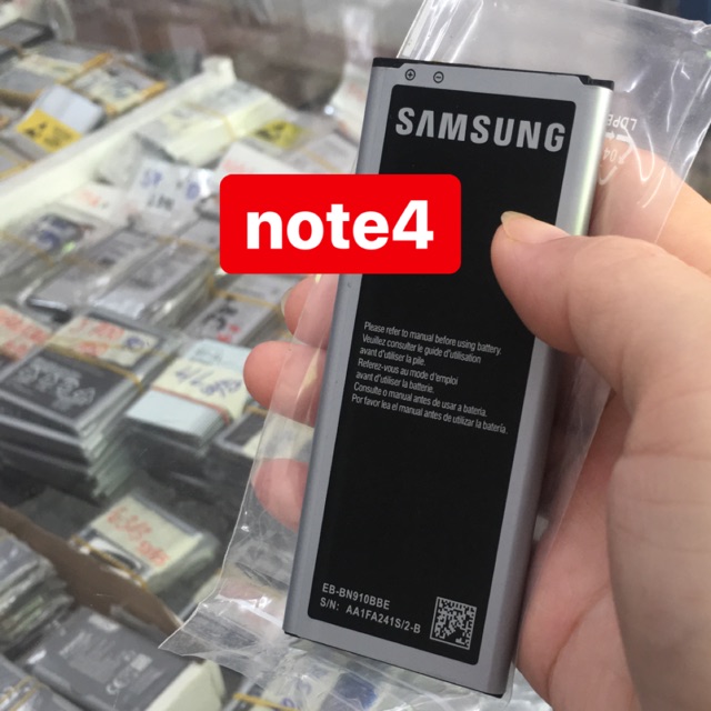 pin samsung note 4 (1 sim)