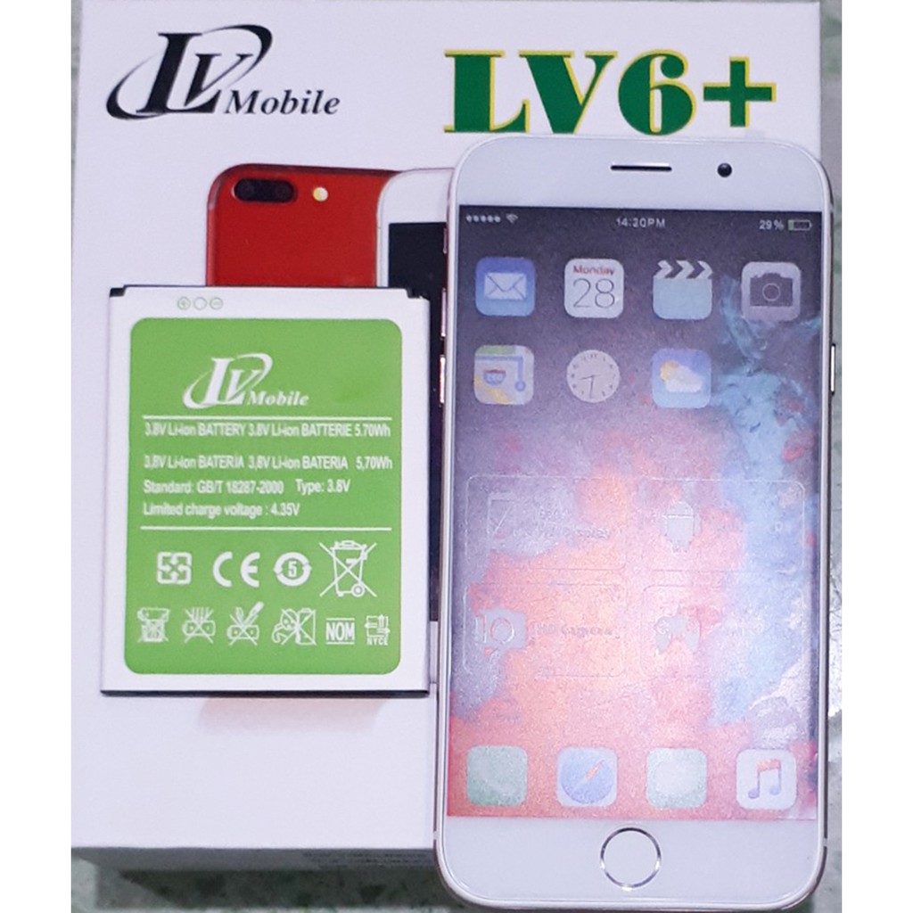 Pin điện thoại LV6+/ ZIP8