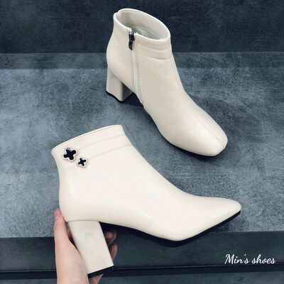 Min's Shoes - Giày Bốt Đá Bốt 103 cỏ 4 lá